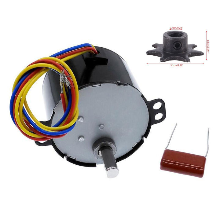 6w Egg Turning Motor incubator turning motor for Automatic Egg Incubators AC220V 2.5 r/min 6W Turning Motor with Gear Deceleration Controllable Permanent Magnet Synchronous Motor