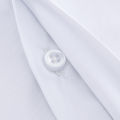 M-6XL Classic Men's French Cuffs Dress Shirt Long Sleeve Covered Placket Formal Business Standard-fit Office Work White Shirts KEEMEEUYZO. 