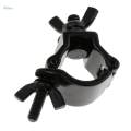 12X Alum Stage Light Truss Hook Clamp 10kg for Moving Head Light Par Light Black.