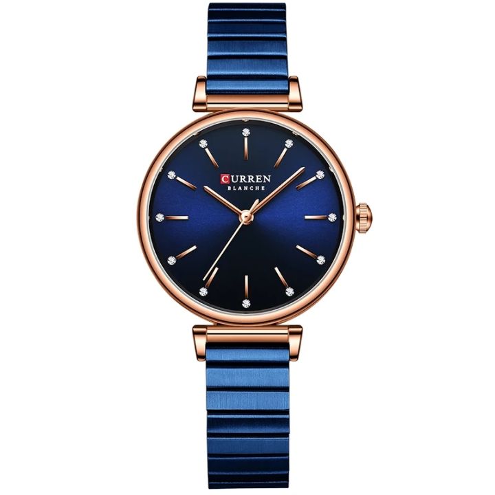 Curren%209081%20Stainless%20Steel%20Analog%20Watch%20For%20Women%20-%20Blue%20-%20Image%206