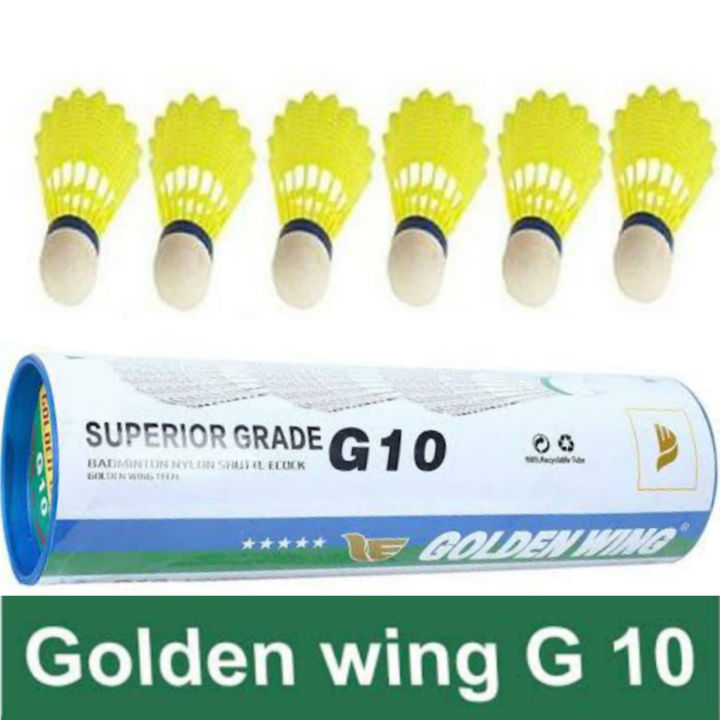 Golden%20Wing%20G10%20Superior%20Grade%20Badminton%20Nylon%20Shuttlecock%20-%20Pack%20Of%206%20-%20Designed%20For%20Precision%20And%20Durability%20-%20Image%204