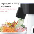 Sonifer SF-5505 home use 220V multifunction slicing shredding disc electric vegetable shredder salad maker kitchen. 