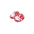 Newborn Baby Flower Print Shoes Summer Baby Girl Cute Bow Floral Print Breathable Princess Shoes Soft Sole Flat Anti-Slip Sandals (0-12 Month). 