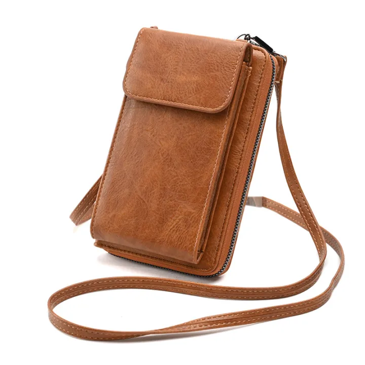 Girls%20Pure%20Color%20Fashion%20Single%20Crossbody%20Bags%20Female%20Soft%20Leather%20Mobile%20Phone%20Purse%20Women%20Large%20Capacity%20Zipper%20Messenger%20Bag%20-%20Image%205