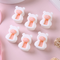 Bear Quilt Holder Invisible Needleless Sheet Quilt Cover Clip Anti-Run Dual Card Clip Cartoon Quilt Anti-Slip Buckle 30Piece.