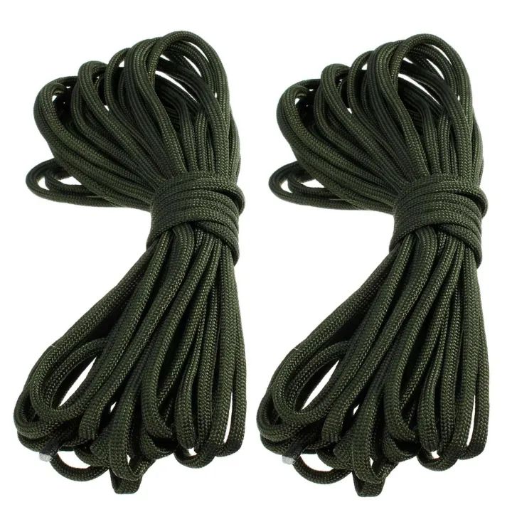 Parachute Rope Length SRIWEN 2X 7 Rope Paracord Parachute Rope Resistant Camping Survival ...