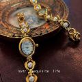 LSVTR new Tiktok popular medieval imitation pearl temperament bracelet women's watch. 