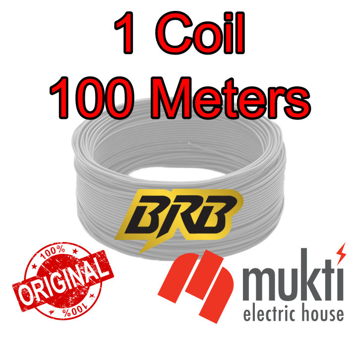 BRB%20Cable%2023/76%20Two%20Core%200.65RM%20Flat%20Flexible%20PVC%20Insulated%20PVC%20Sheathed%20Solar%20CCTV%20Twin%20Wire%202%20Copper%20Cord%202376%20-%20Image%202