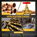 Brass Copper Brazing Rods 40 Pcs for Air Conditioning for Refrigeration, Electrical Machines HVAC Systems.