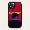 Space Cowboy Bebop Phone Case Lambskin For Iphone 13 Pro Max 11 12 14 Mini X Xr Xs 8 7 Puls Se Luxury Mobile Cover. 