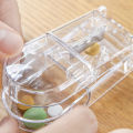 Medicine Cutter Splitter Divide Transparent Storage Case and Storage Box Combo. 