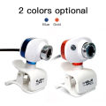 【Good-Love Store】(New) computer camera USB 2.0 480p Laptop computer clip-on USB rotatable night vision HD webcam video online class with mic. 