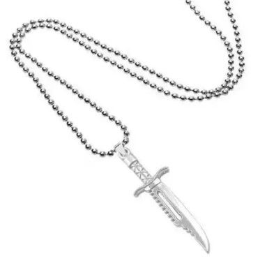 Silver Sword Locket Only Talwar Latest Fashion pendant For War Men ...