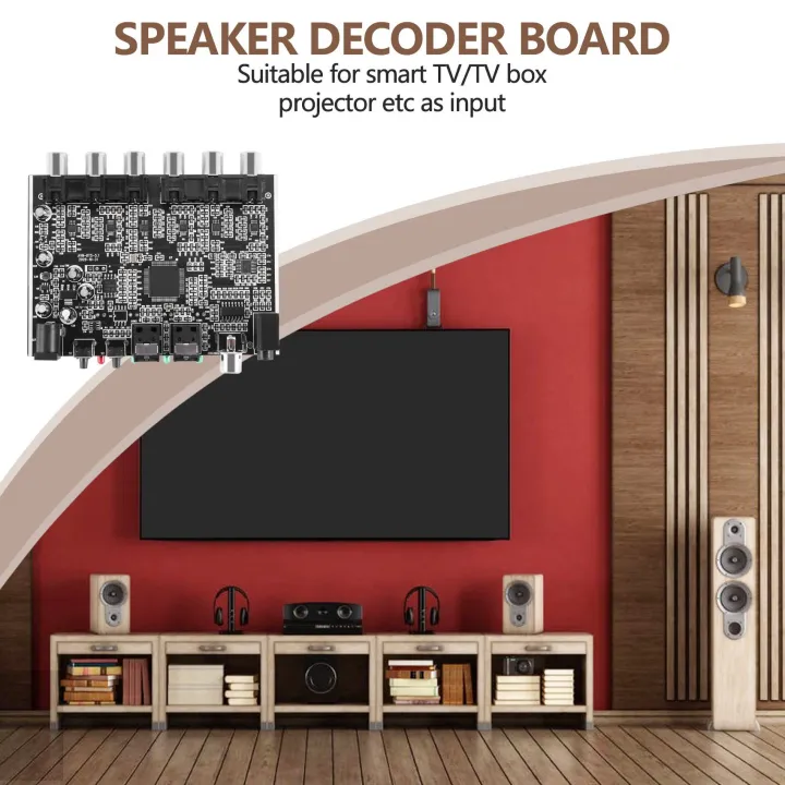 DAC%20Module%205.1%20Channel%20AC-3%20PCM%20Digital%20Optical%20DTS%20RCA%20HiFi%20Stereo%20Audio%20Home%20Theater%20Decoder%20Amplifier%20Decoding%20Board%20-%20Image%203