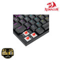 Redragon K618 HORUS Wireless RGB Ultra-Thin Mechanical Gaming Keyboard. 