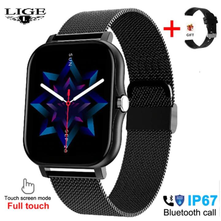 LIGE%20Y13%20UNISEX%20Full%20Touch%20Sport%20Smart%20Watch%20%20Heart%20Rate%20Fitness%20Tracker%20Bluetooth%20call%20Smartwatch%20wristwatch%20For%20Android%20Smartwatch%20-%20Image%206