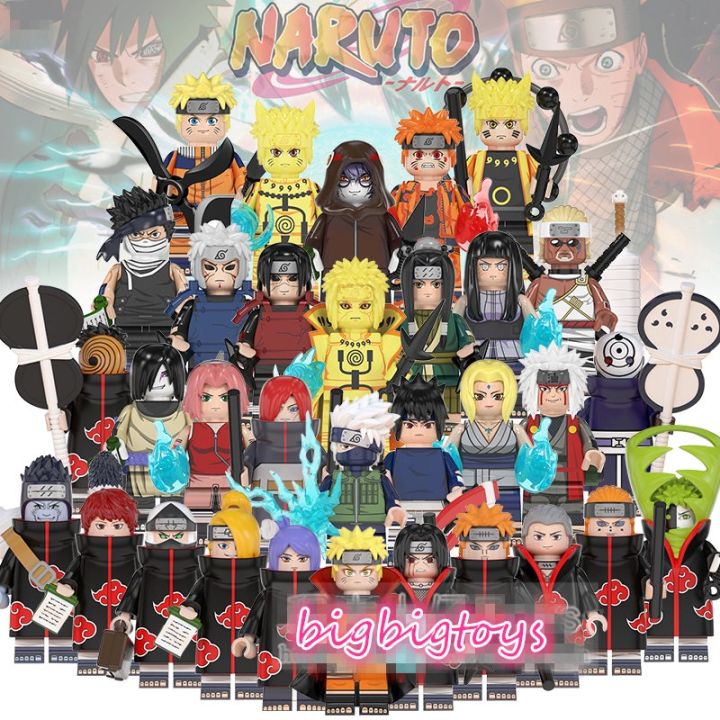 Naruto%20Minifigures%20Toys%20kakashi%20Madara%20Minato%20Comic%20Cartoon%20Building%20Blocks%20Compatible%20%20model%20-%20Image%203