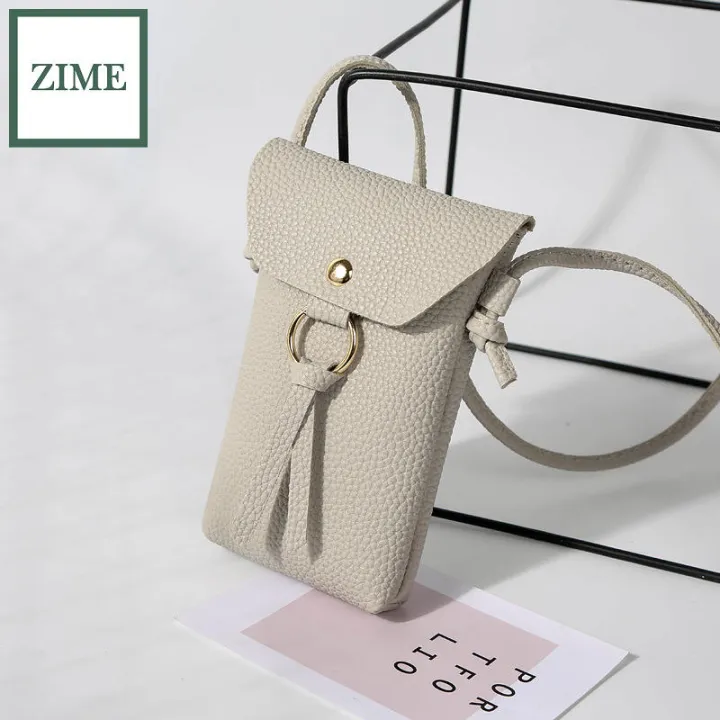 ZIME%20Litchi%20pattern%20cover%20type%20vertical%20hanging%20big%20iron%20ring%20bag%20summer%20and%20autumn%20cross-body%20small%20bag%20-%20Image%202