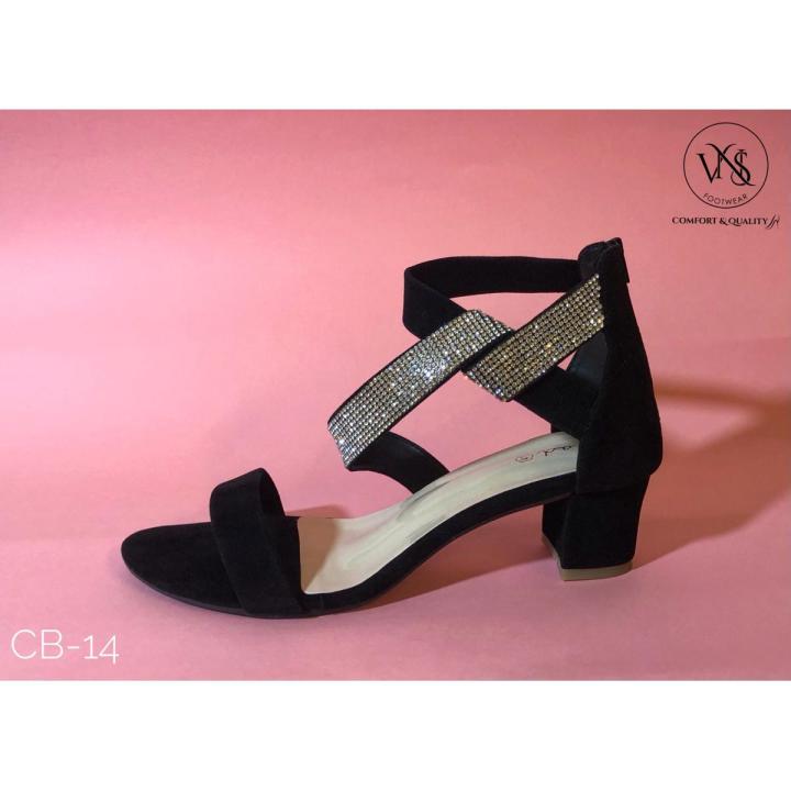 Ladies Low Heel Open Toe Sandals