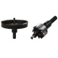 2PCS Hole Saw Tooth HSS Steel Hole Saw Drill Bit Cutter Tool for Metal Wood Alloy, 22mm & 80mm. 