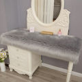 Plush dressing table cushions, table tops, hairy tablecloths, tablecloths, Internet celebrity ins, imitation wool decorations, dresser mats. 
