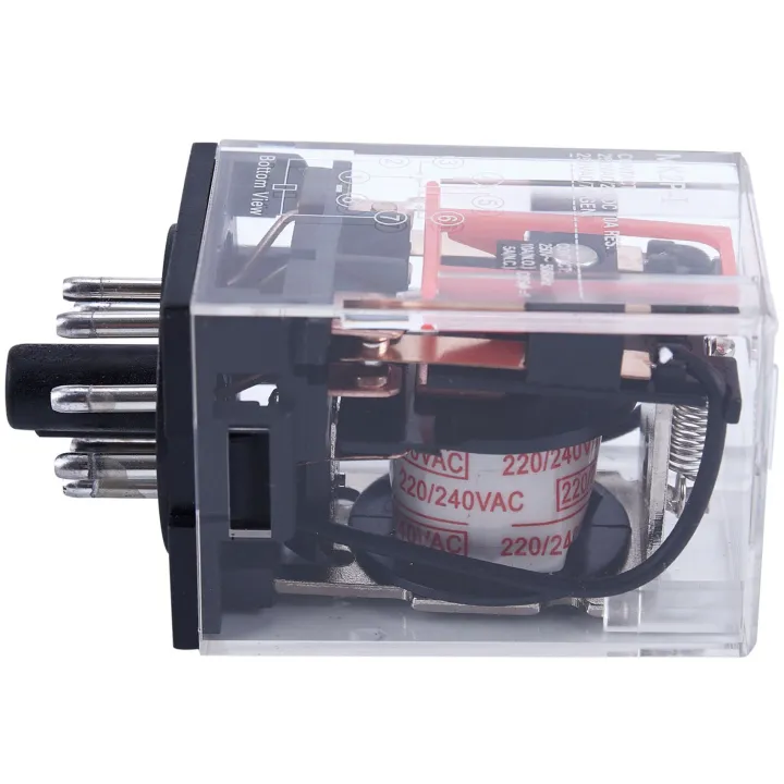2X%20AC%20220V/230V%20Coil%20Voltage%20PCB%20Power%20Relay%208%20Pins%20DPDT%202NO%202NC%20MK2P-1%20-%20Image%207