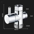 Three Adapter Diverter for Bathroom Shower Room Home.