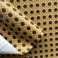 Rattan Pattern Honeycomb Lattice Self-adhesive Entrance Hall Waterproof Mildew-proof Wallpaper Chinese Style Homestay Decoration.
