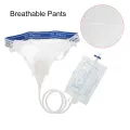 Reusable Male Urine Bag Urinal with 2 Portable Bags Collector 110cm Catheter for Women and Men. 