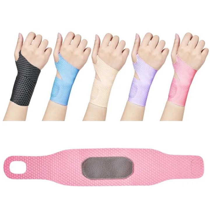 1pc%20Adjustable%20Wristbands%20Safety%20Wrist%20Support%20Bracer%20Gym%20Sports%20Wristband%20Carpal%20Protector%20Breathable%20Injury%20Wrap%20Band%20Strap%20-%20Image%202