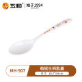 Wuhe A5 food grade melamine cute monkey fork spoon baby factory direct sales children's tableware drop-resistant healthy and beautiful fork spoon. 