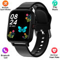 LIGE Call Smart Watch Women Custom Dial Waterproof Smartwatch For Xiaomi Android IOS Bluetooth Music Watches Girls' Bracelet+Box. 