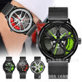 Wholesale manufacturer of cross-border quartz watches, wheel rims, waterproof men's watches, automotive creative watches. 