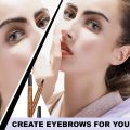 Eyebrow Pen Waterproof 4-Fork Tip Eyebrow Tattoo Pencil Long Lasting Professional Fine Sketch Liquid Eye Brow Pencil.