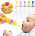 This feeding tool serves as a great introduction of fresh food to your baby.     It is easy to use and simple to clean. Feeder is made of non-toxic food silicone material.     It is used to feed your baby, and will be perfect for relieving teething.A. 