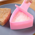 Onigiri Mould,Large Rice Mold Maker Kit, Non Stick Rice Mould for Kid Lunch,Kitchen, Portable Rice Ball Maker A.