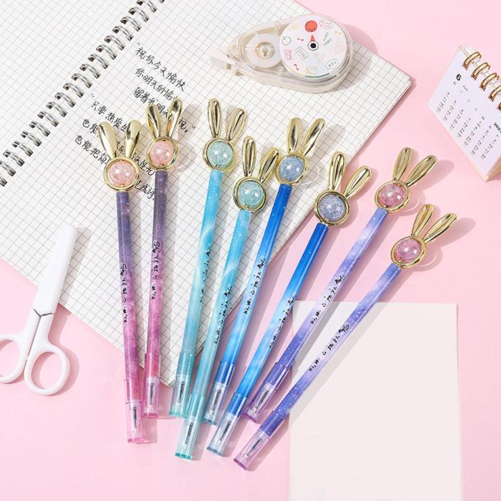 1pcs Kawaii Cute 0.5 mm Black Ink Signature Pen School Office Writing Supplies