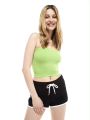 Premium Women Stylish Cotton Casual Short Pants (One Piece). 