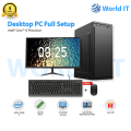 Intel Core i3 Desktop Computer Full Setup | Customizable 4-8GB RAM, 120GB SSD, 500GB-1TB HDD & Monitor | Affordable Budget Office & Gaming PC Windows 10 Pro 2025.