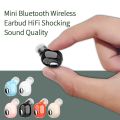 【FUPANG】Tinzzi wireless 5.0 headphone single in-ear headset noise HiFi earphones mini earbuds with mic.