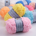Baby Knitting Wool Yarn Thick Yarn Fiber Velvet Yarn Hand Knitting Wool Crochet Yarn for DIY Sweater Soft Smooth Yarn. 