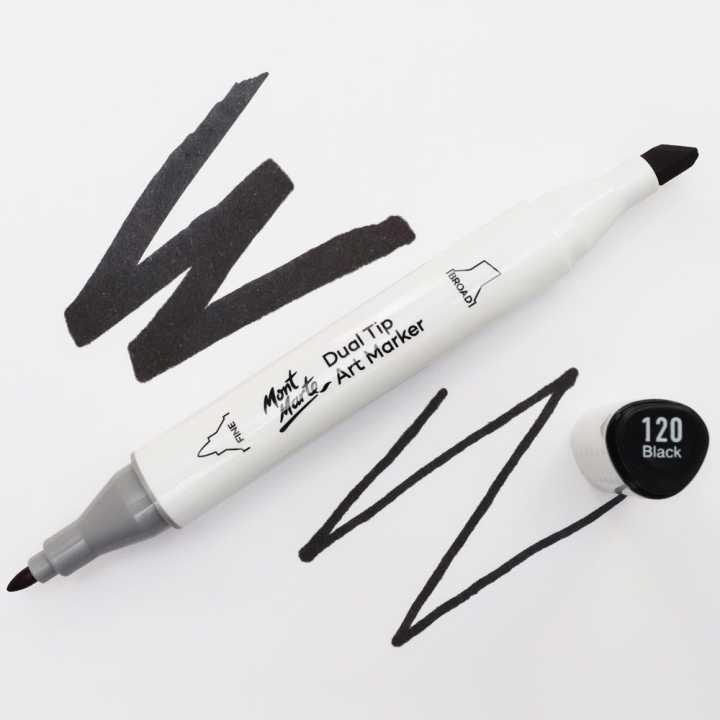Mont%20Marte%20Dual%20Tip%20Art%20Marker%20-%20Black%20GY8%20-%20Image%202