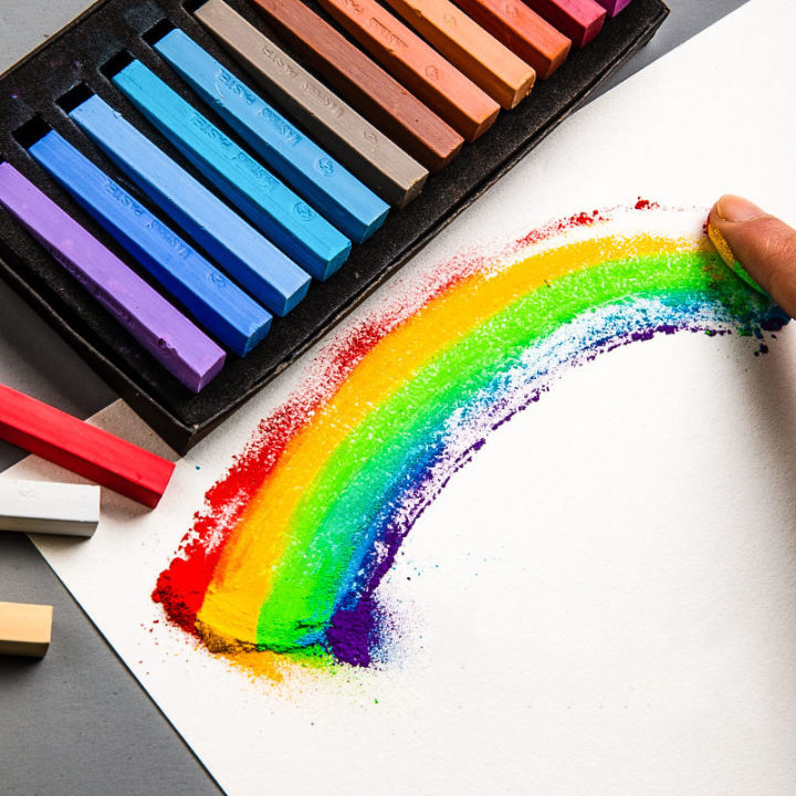 12/24/36/48%20Colors%20Maries%20Master%20Pastel%20Square%20Colored%20Chalk%20Professional%20Quality%20Artistic%20Creation%20Art%20Supplies%20-%20Image%202