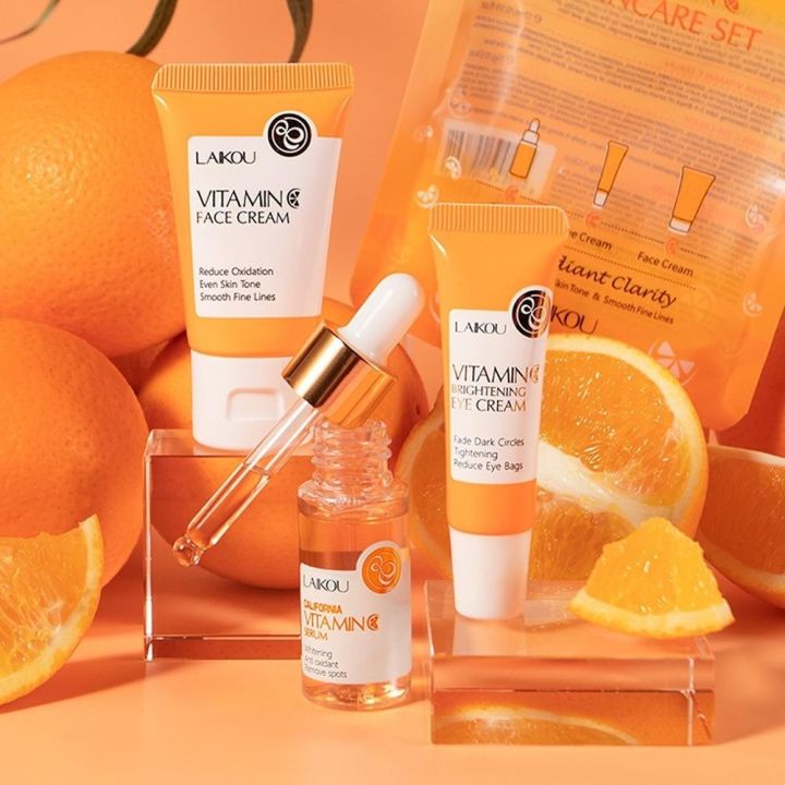 Laikou Vitamin C Skin Care Set 3 Pcs