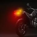 Motorcycle Tail LED Flashing Warning Lamp 48 LED Yellow & Red Flashing 12V DC-1 Piece. 