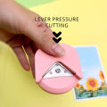 Portable Cute Mini R4 Round Corner Cutter Plastic Paper Cutters Cards Photo Trimmer DIY Scrapbooking Cutting Tools Office School Supplies.