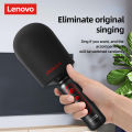 Lenovo M1 Handheld Microphone Wireless Bluetooth HIFI Sound Quality Karaoke Artifact Mobile Phone Live Home Portable For Party. 