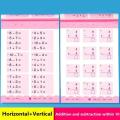 80 Pages Arithmetic Exercise Books Addition Subtraction Handwritten Workbook Mathematics Supplies for Children Notebooks. 