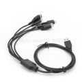 5 in 1 USB Charging Cable Charger For Nintendo GBA SP For WII U 3DS NDSL XL DSI PSP Drop Shipping. 