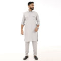 Linen Cotton Kabli Set For Men. 